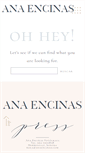 Mobile Screenshot of anaencinas.com